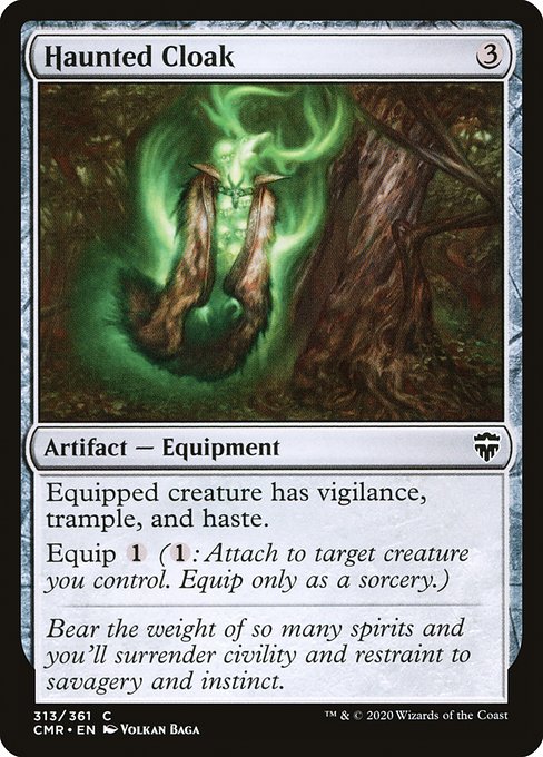 CMR: Haunted Cloak (313) (Foil)