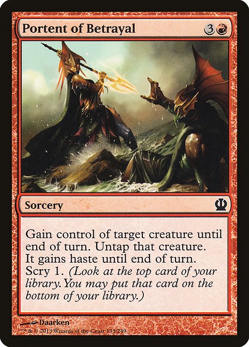 THS: Portent of Betrayal (Foil)