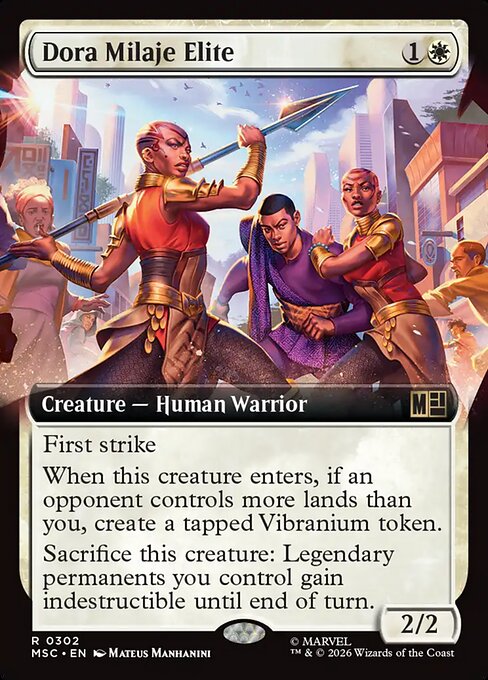 MSC: Dora Milaje Elite (Extended Art)