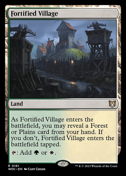 WOC: Fortified Village
