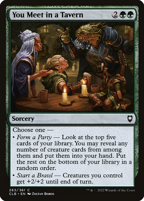 CLB: You Meet in a Tavern (Foil)