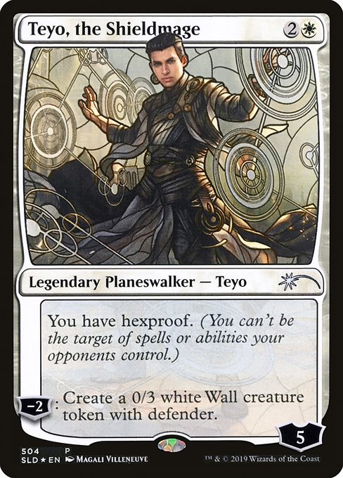 SLD: Teyo, the Shieldmage (Stained Glass) (Foil)