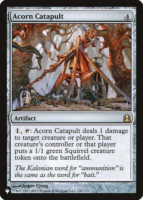 PLST: Acorn Catapult