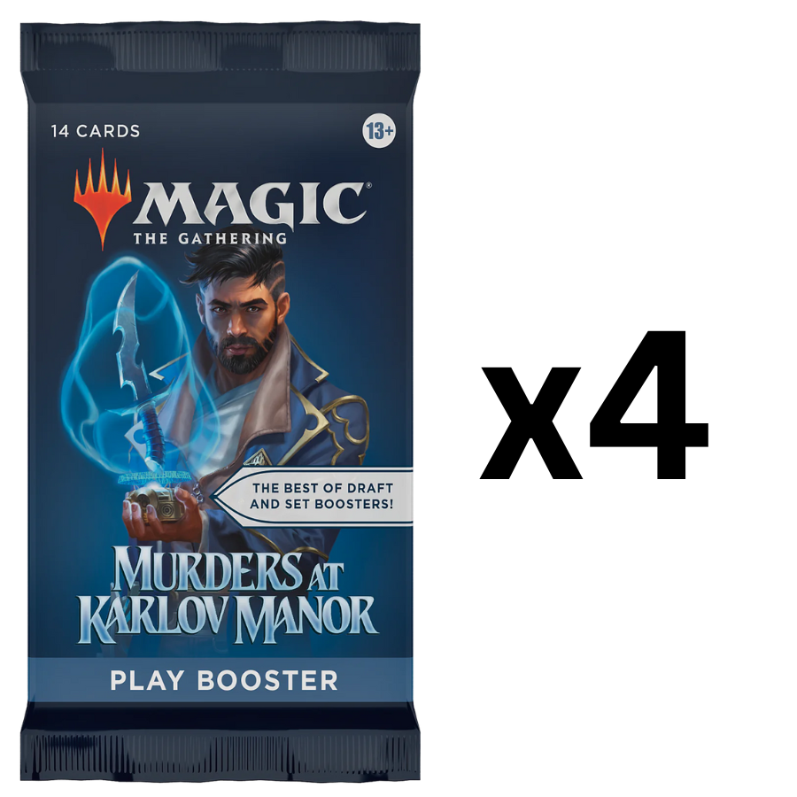 4 Murders at Karlov Manor Play Boosters