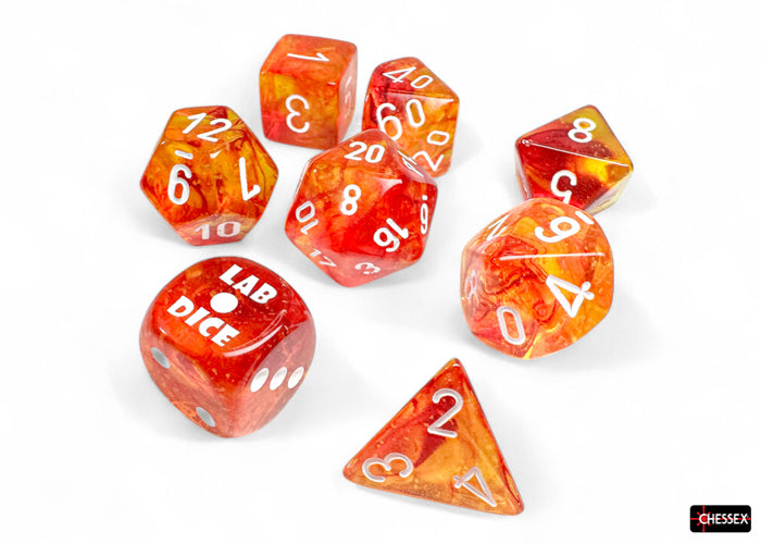 Chessex Lab Dice Polyhedral 7-Die Set