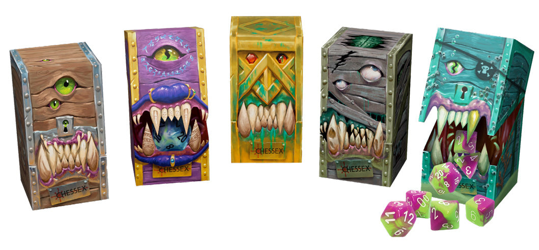 Chessex: Hidden Wonders Brick of 25 Assorted 7-Die Polyhedral Sets