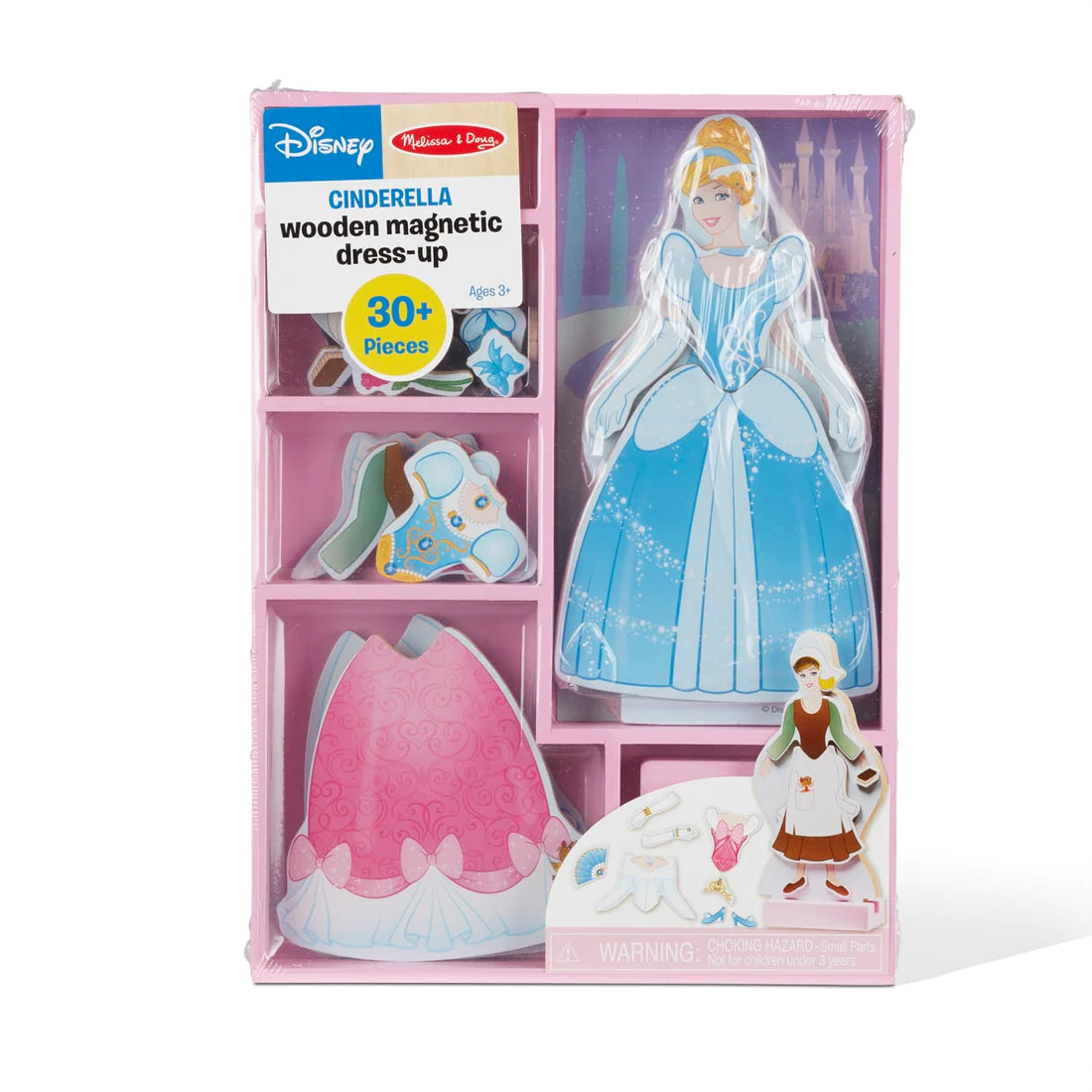 Cinderella Wooden Magnetic Dress-Up