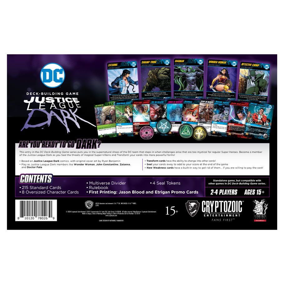 DC Comics Deckbuilding Game: Justice League Dark (Preorder)