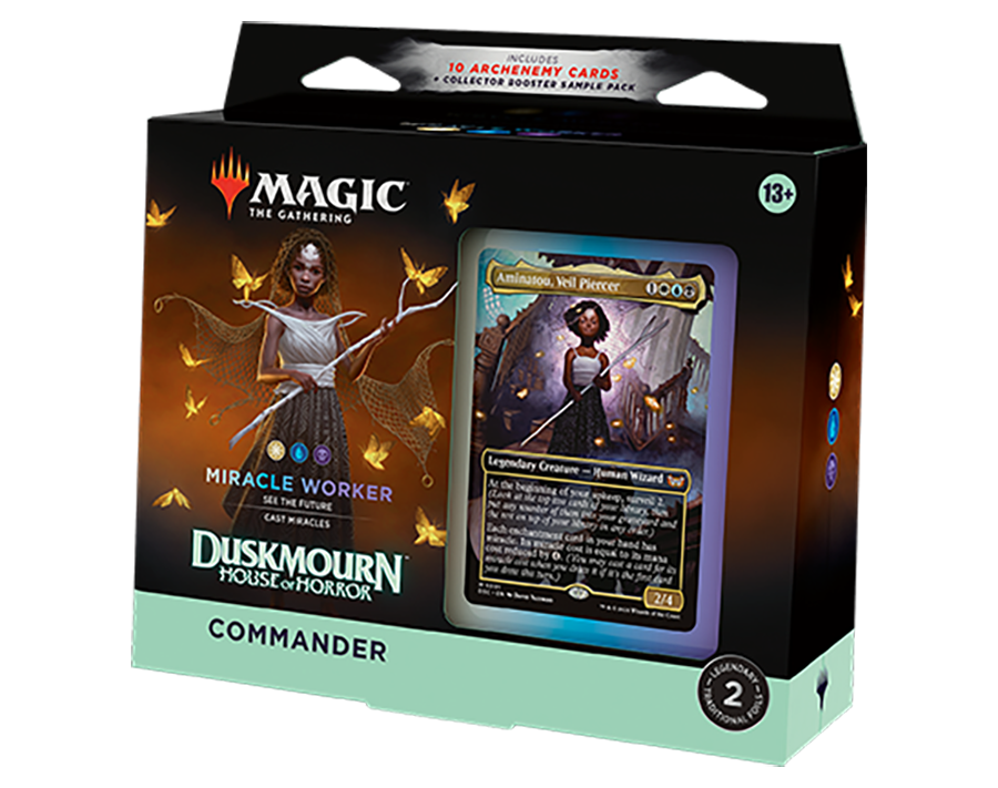 Duskmourn Miracle Worker Commander Deck