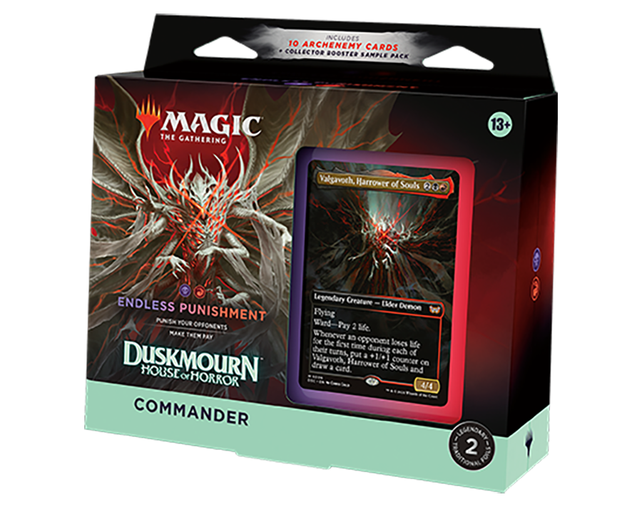 Duskmourn Endless Punishment Commander Deck