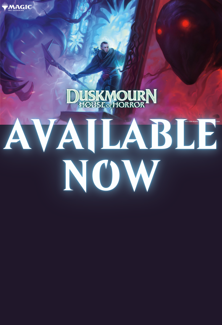 Magic the Gathering Duskmourn House of Horror Available now