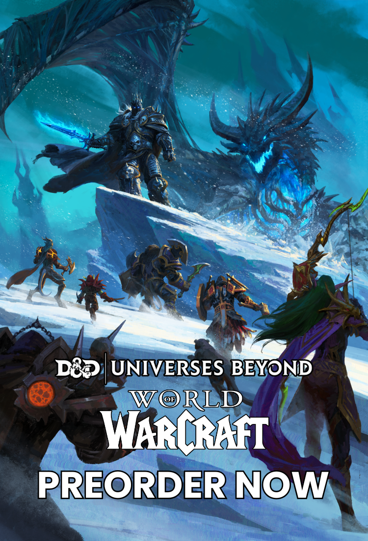 D&D Universes Beyond World of Warcraft Preorder Now
