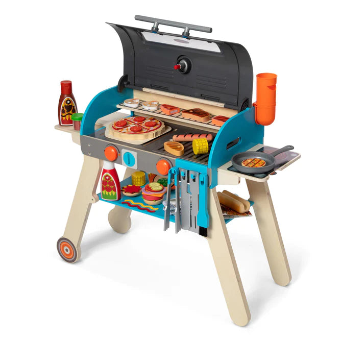 Deluxe Grill & Pizza Oven Play Set