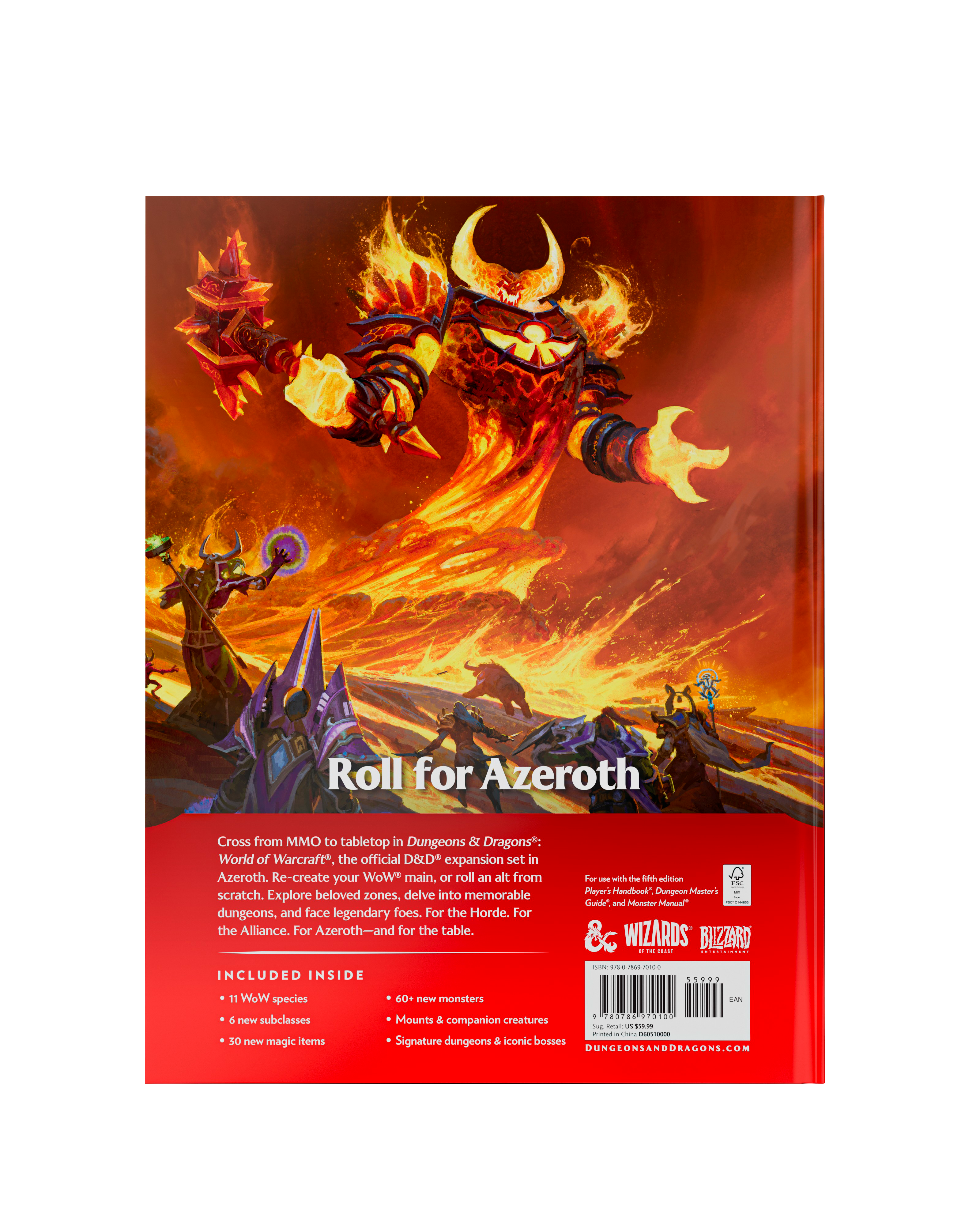 D&D RPG: World of Warcraft (Preorder)