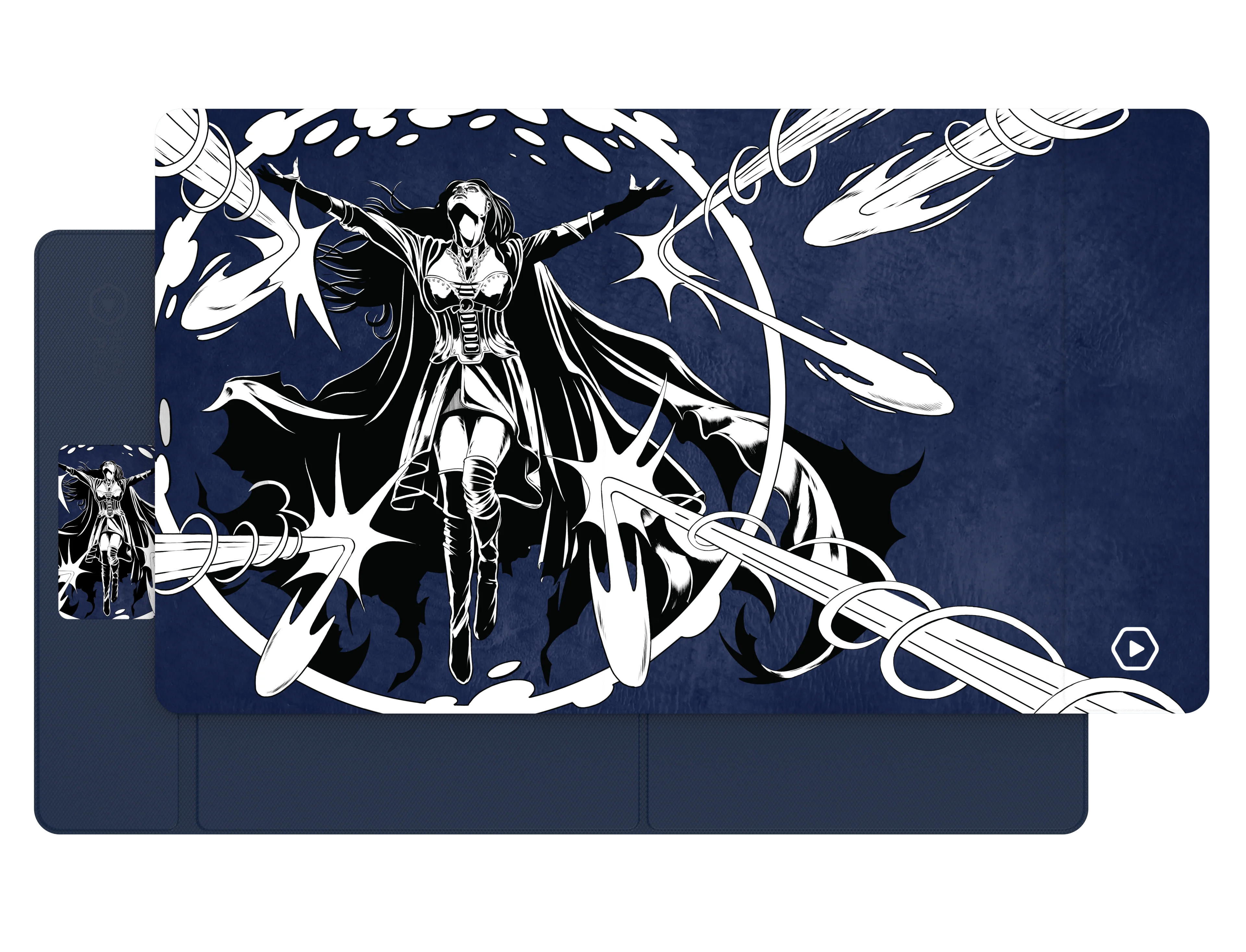 Heavy Play: ETB Playmat - Art Masters