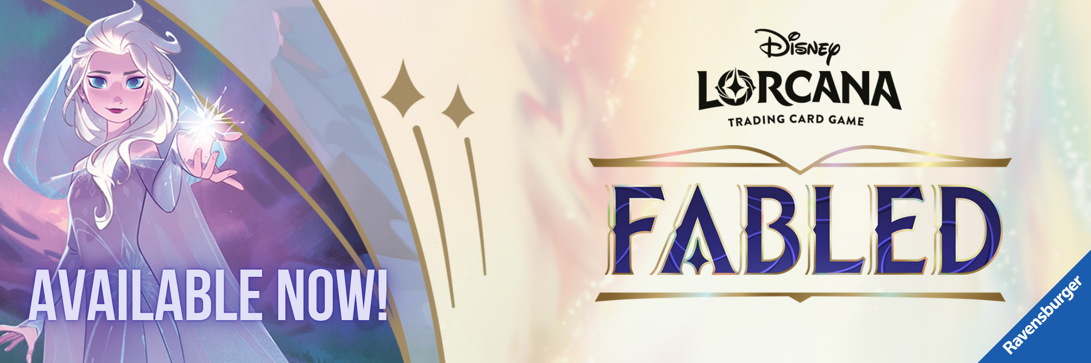 Disney Lorcana Fabled by Ravensburger Available Now