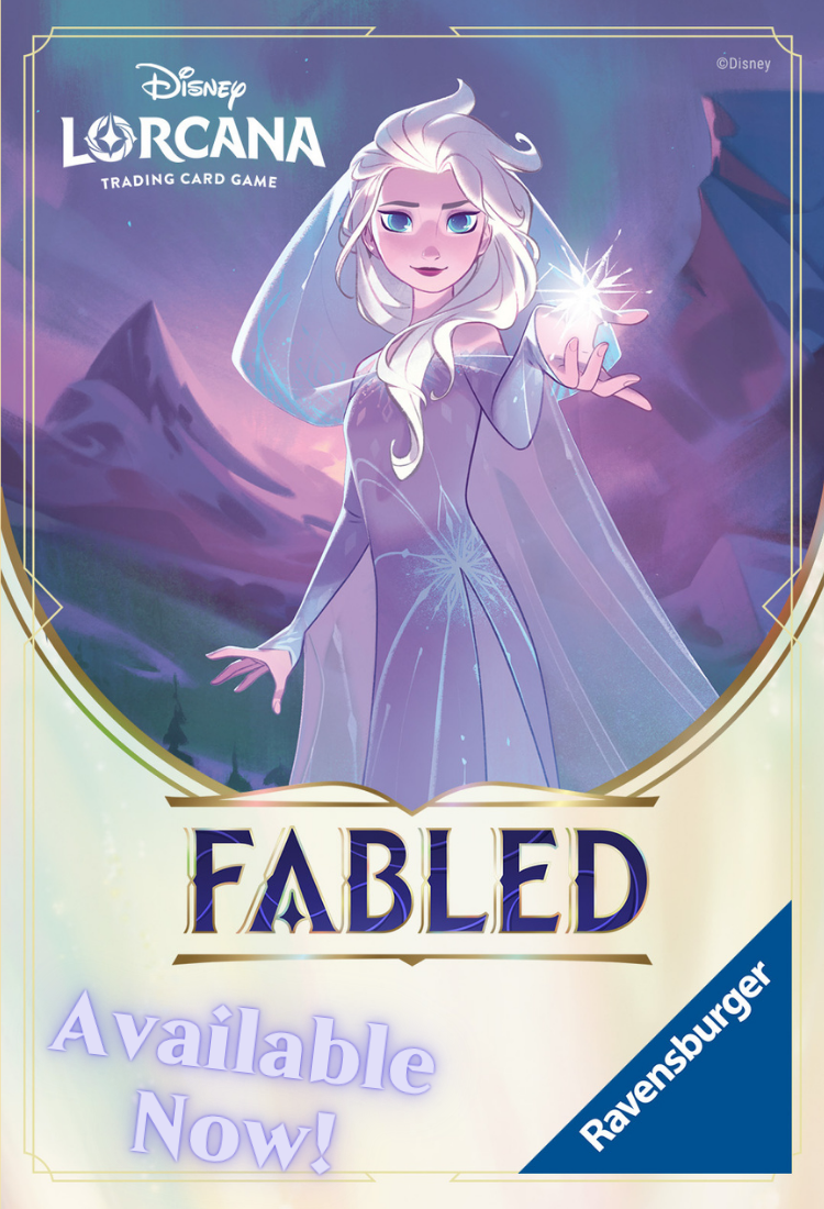 Disney Lorcana Fabled by Ravensburger Available Now