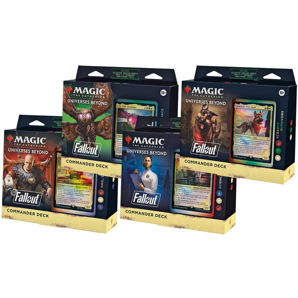 mtg fallout booster box Quantité:Case Of those MTG Sealed Commander Decks Magic: The Gathering -