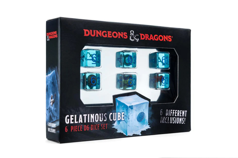 Dungeons & Dragons - Gelatinous Cube Dice Set