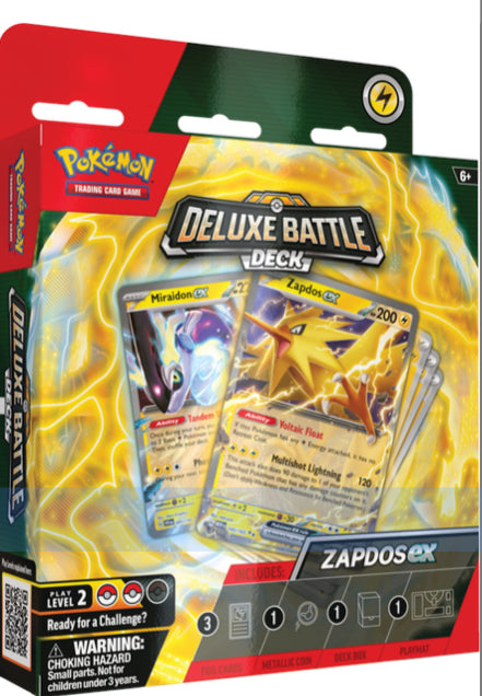 Ex Deluxe Battle Deck - Ninetails Ex or Zapdos Ex