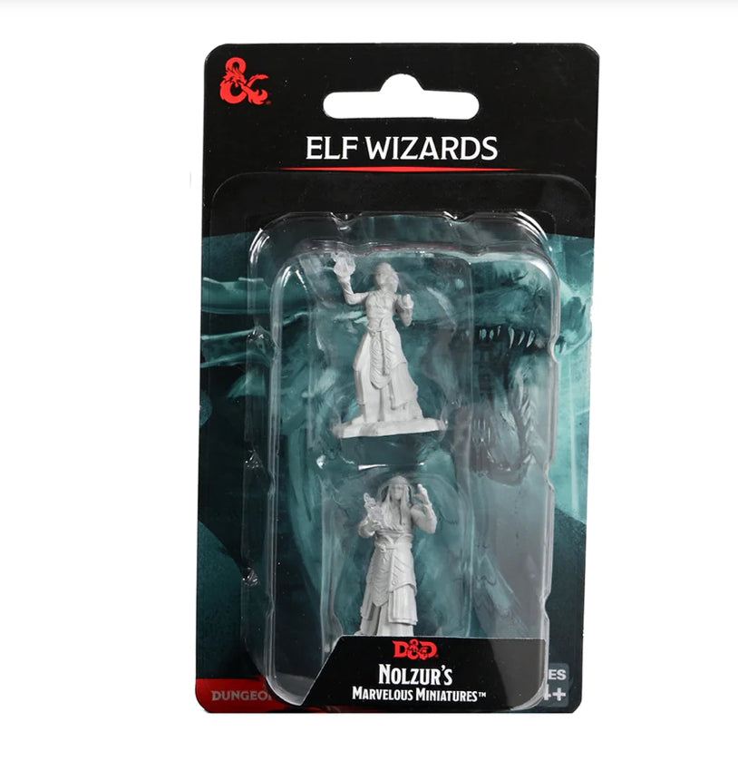 D&D Nolzur’s Marvelous Miniatures: Elf Wizards