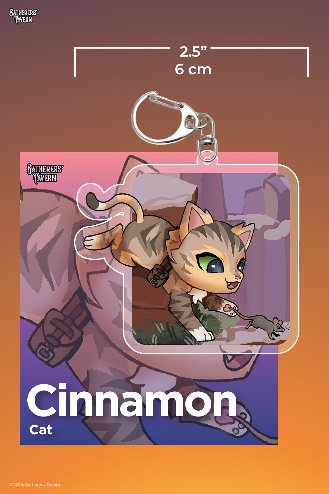 Gatherers' Tavern: Cinnamon Kliggs Keychains