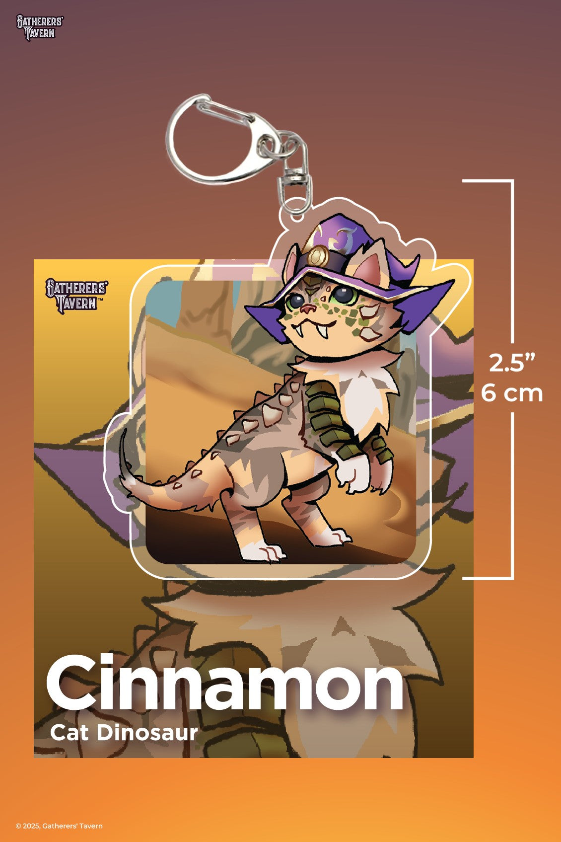 Gatherers' Tavern: Cinnamon Kliggs Keychains