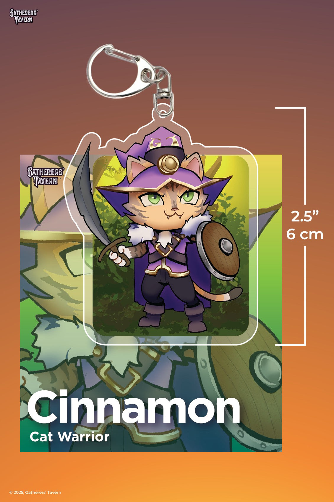 Gatherers' Tavern: Cinnamon Kliggs Keychains