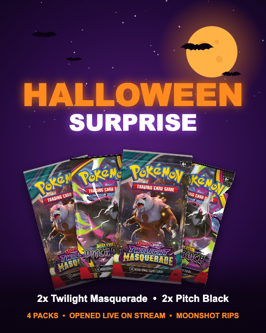 Halloween Surprise - Twilight Masquerade and Pitch Black Pokemon bundle - Moonshot Rips