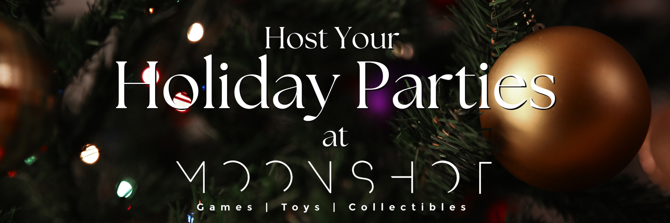 Host your holiday party at Moonshot