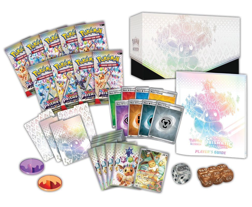 Scarlet & Violet 8.5 - Prismatic Evolutions Elite Trainer Box (Preorder)