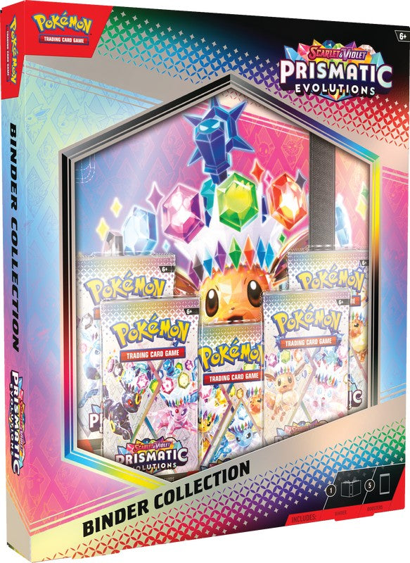 Scarlet & Violet 8.5 - Prismatic Evolutions Elite Binder Collection (Preorder)