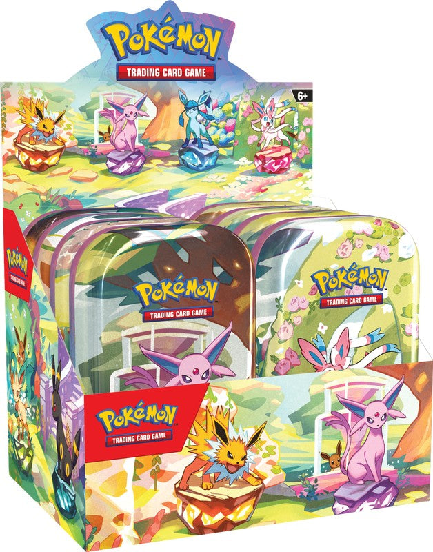 Scarlet & Violet 8.5 - Prismatic Evolutions Mini Tin (Preorder)