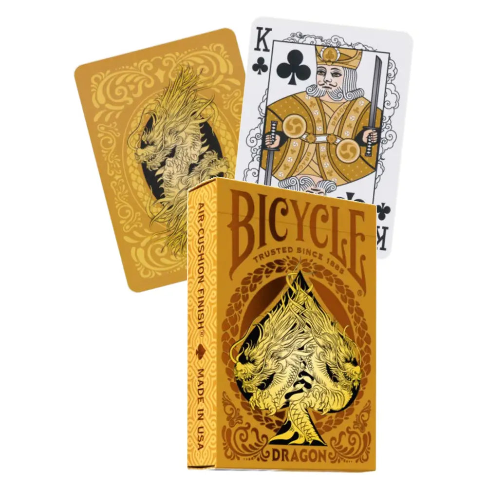 Bicycle Playing Cards: Gold Dragon