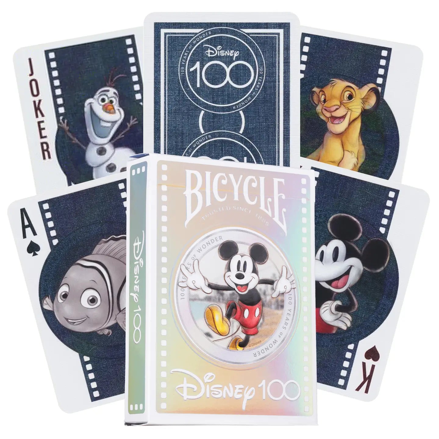 Bicycle Playing Cards: Disney 100 Year Anniversary