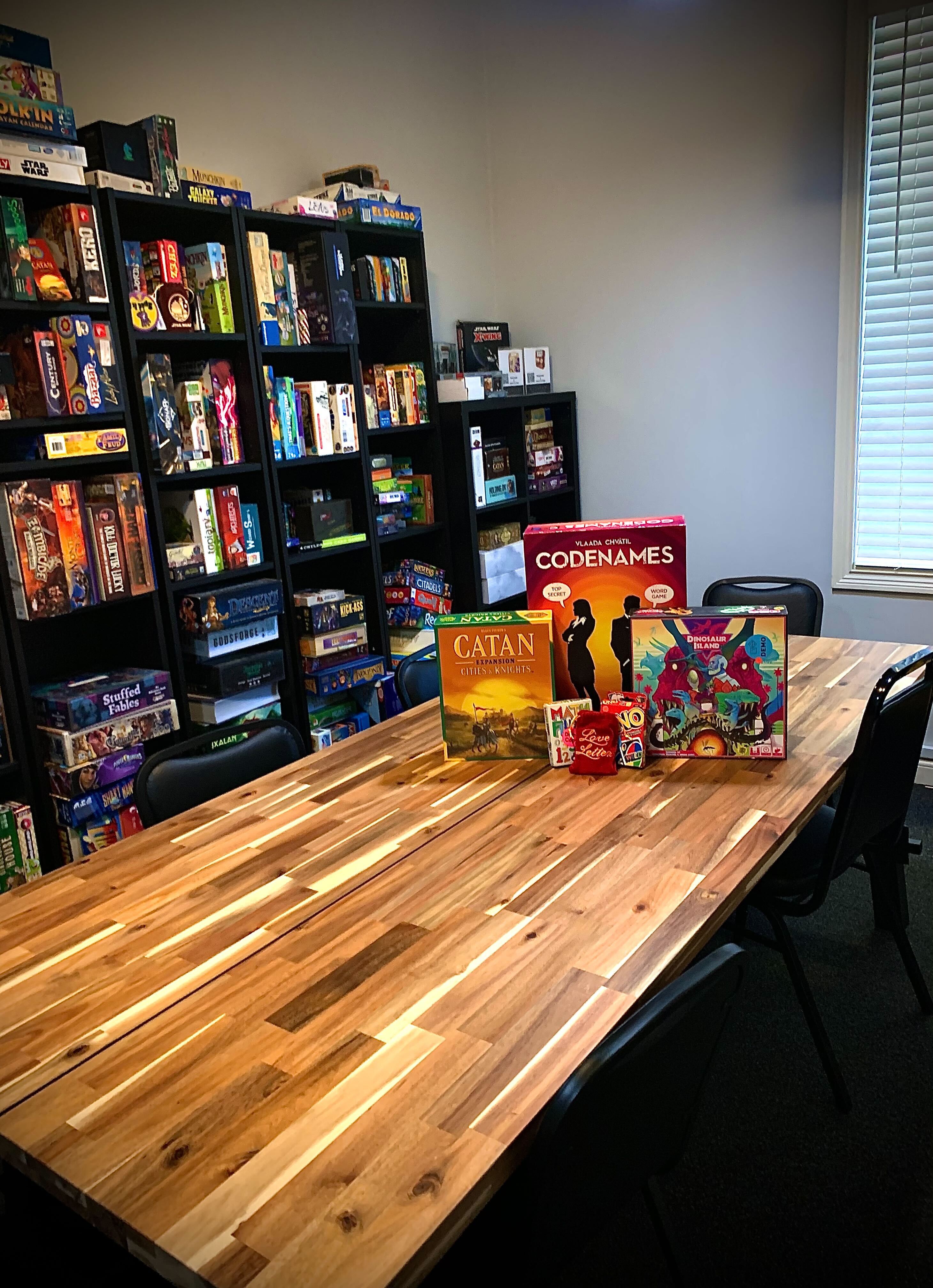 Board Game Room Open House Event