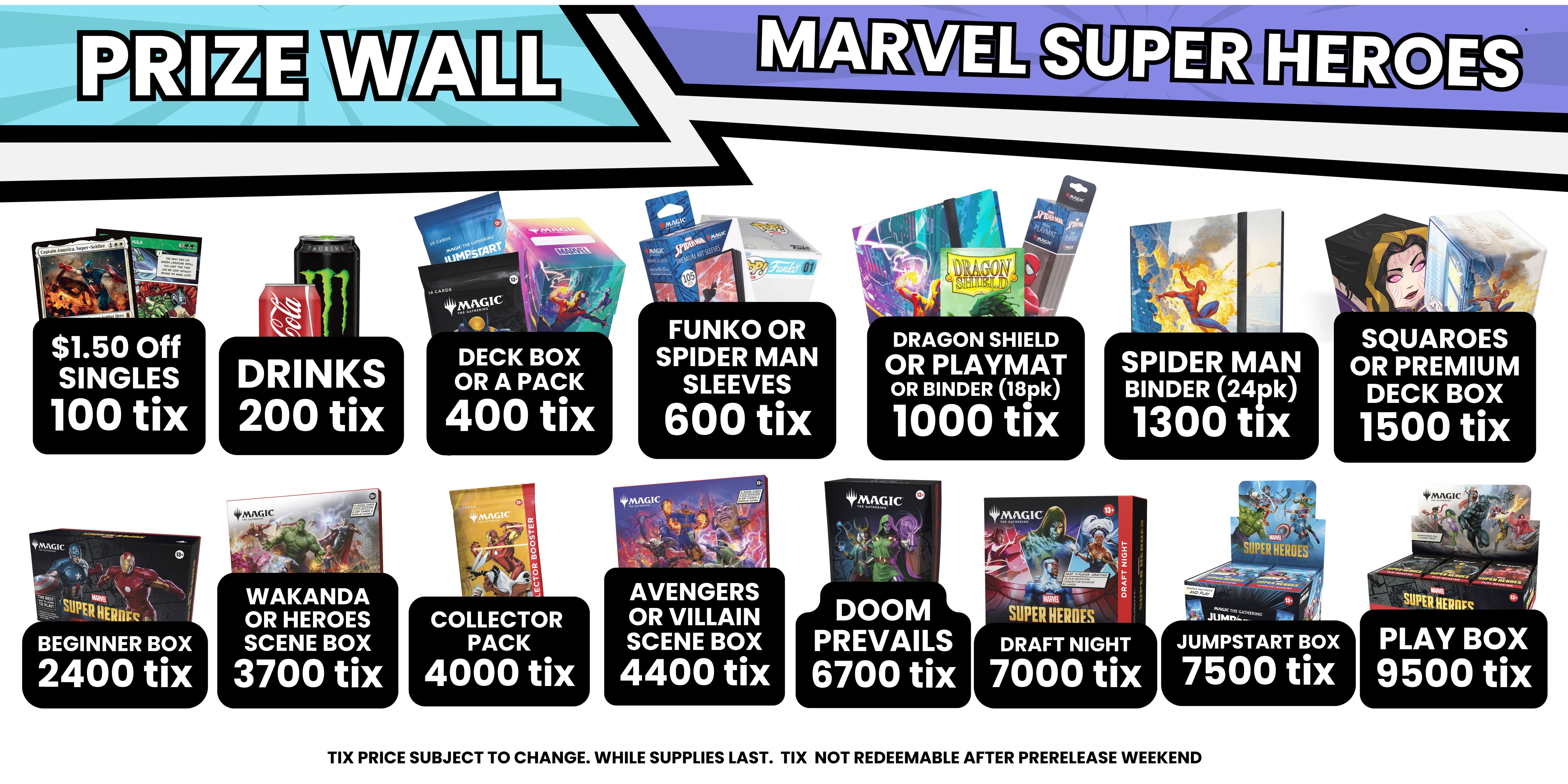 (Noblesville) Marvel Super Heroes Prerelease: Late Night