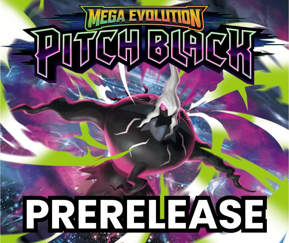 (Noblesville) Mega Evolution - Pitch Black Prerelease (7/12)