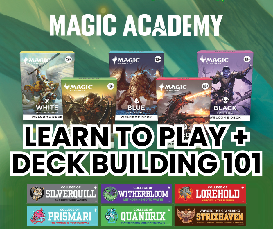 (Noblesville) Magic Academy - Learn to Play & Deckbuilding 101