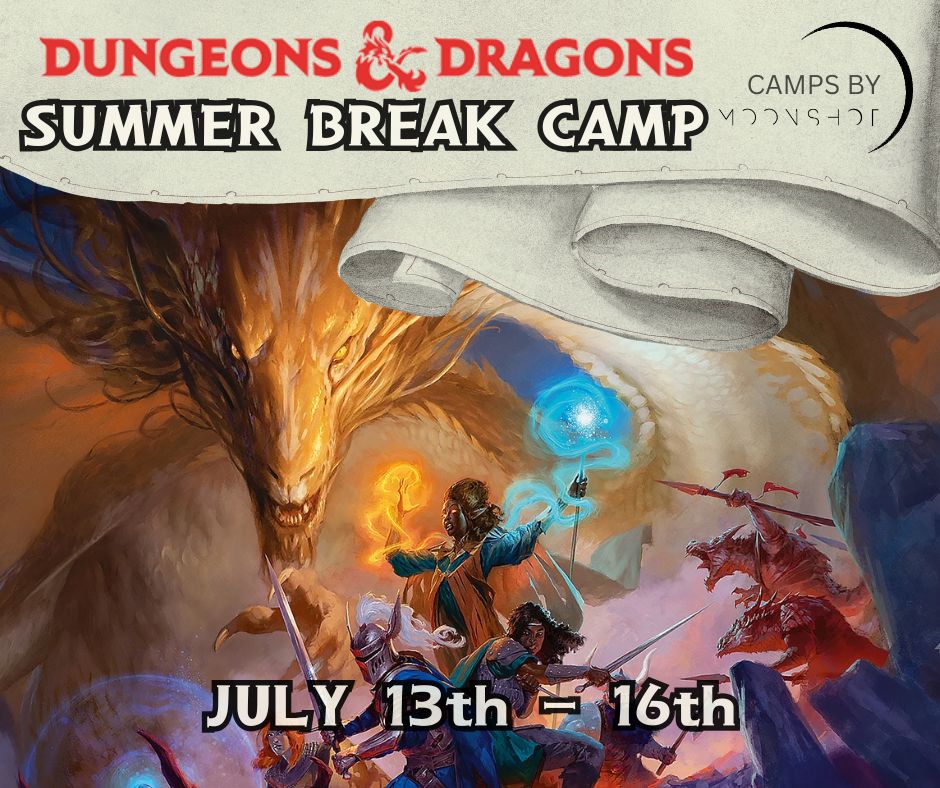 Kids Dungeons and Dragons Summer Break Camp 2026
