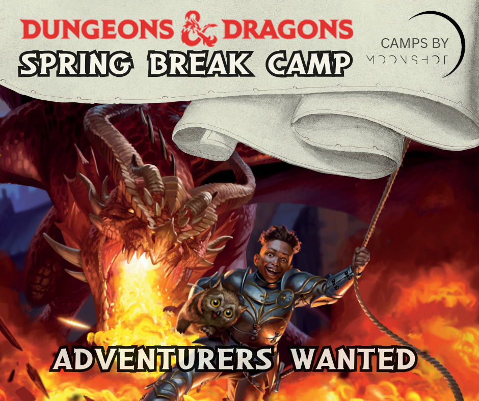 Kids Dungeons and Dragons Spring Break Camp 2025 - Noblesville