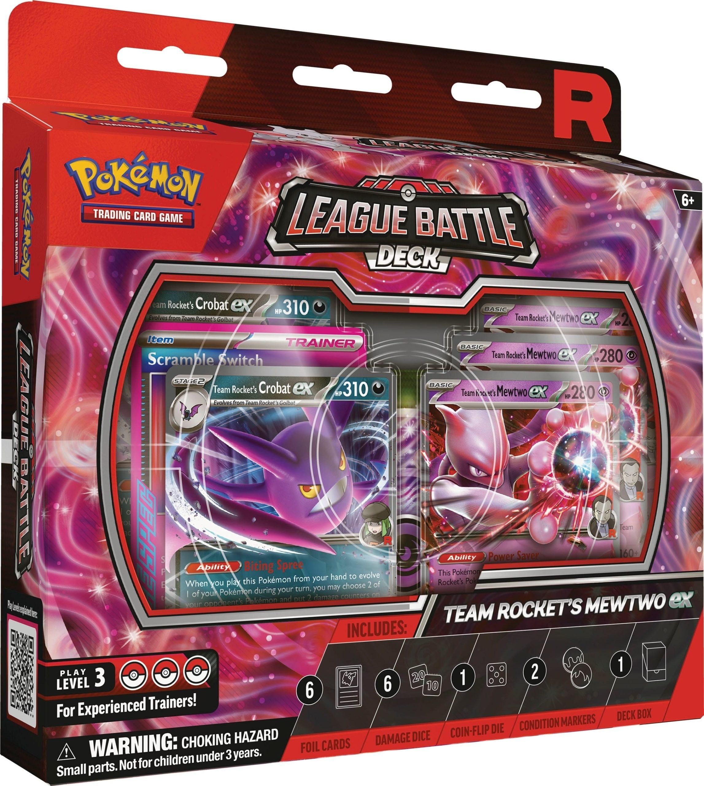 Pokémon TCG: Team Rocket's Mewtwo ex League Battle Deck