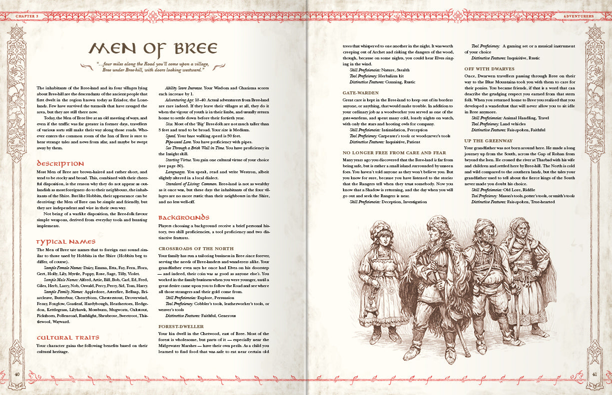 The Lord of the Rings Roleplaying Core Rulebook (5E)