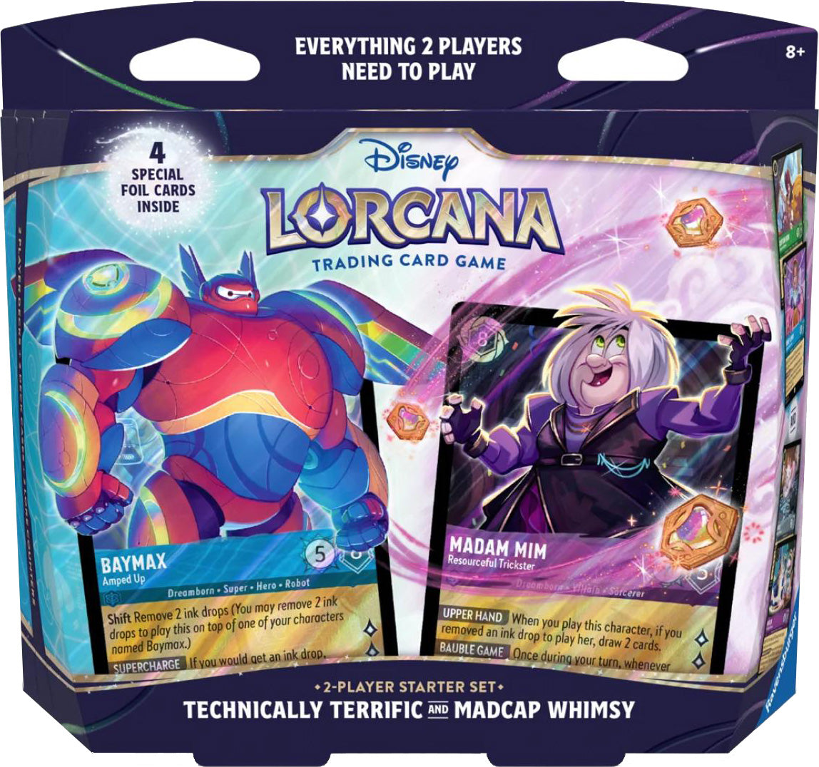Lorcana: Hyperia City - 2 Player Starter Set: Technically Terrific & Madcap Whimsy (Preorder)