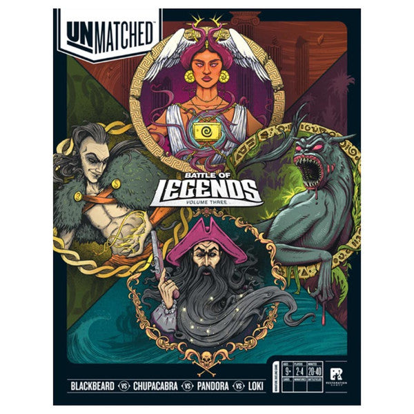 Unmatched: Battle of Legends Volume 3 (Preorder)