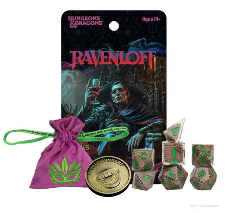 Sirius Dice: D&D Ravenloft - The Mists of Ravenloft Treasure Packs