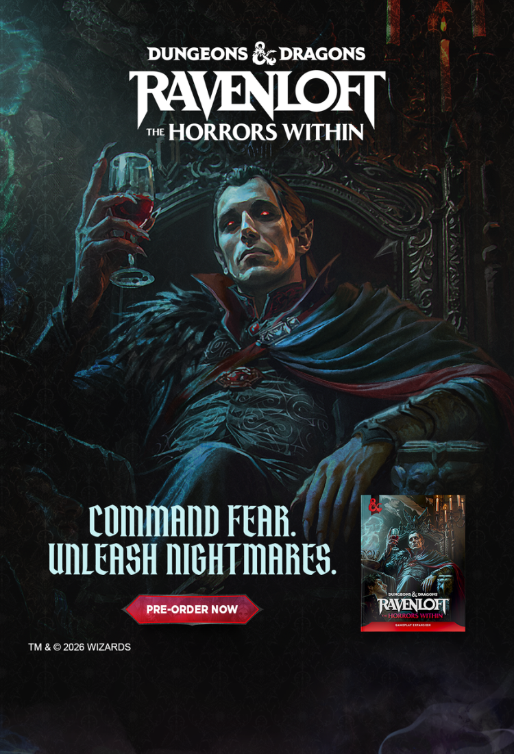 Dungeons and Dragons Ravenloft The Horror Within Pre-order now
