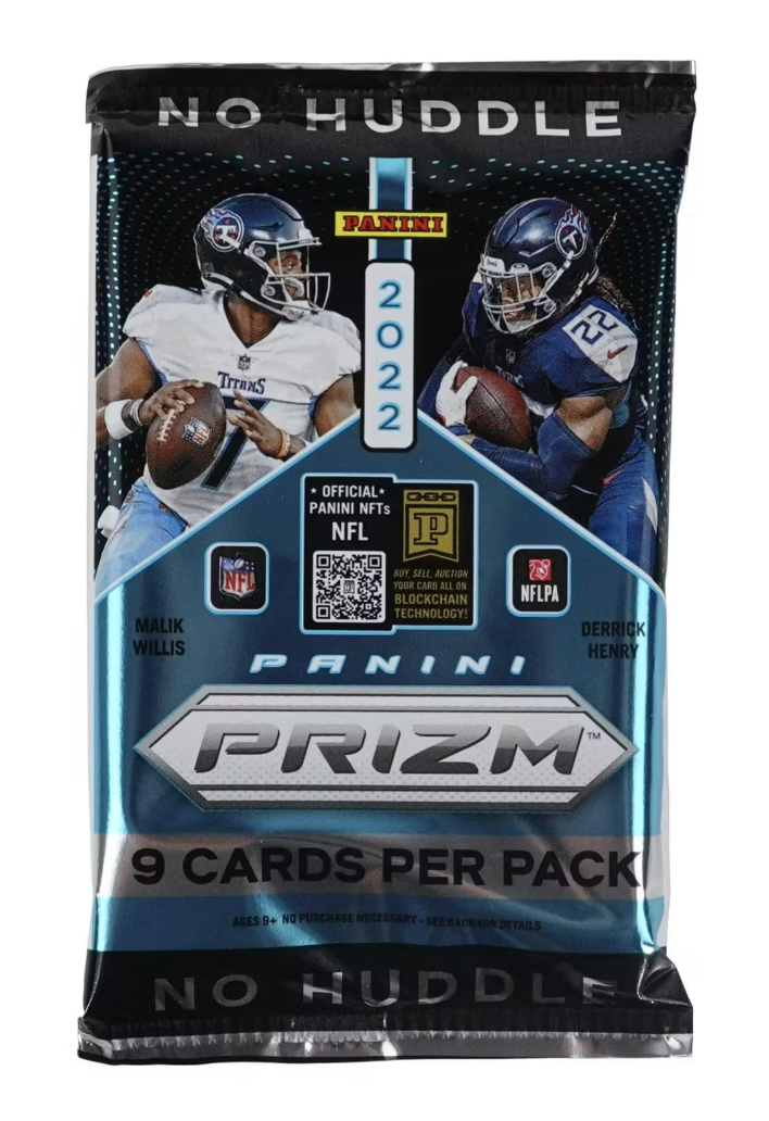 2022 Panini Football Prizm Hobby 9 Card Pack