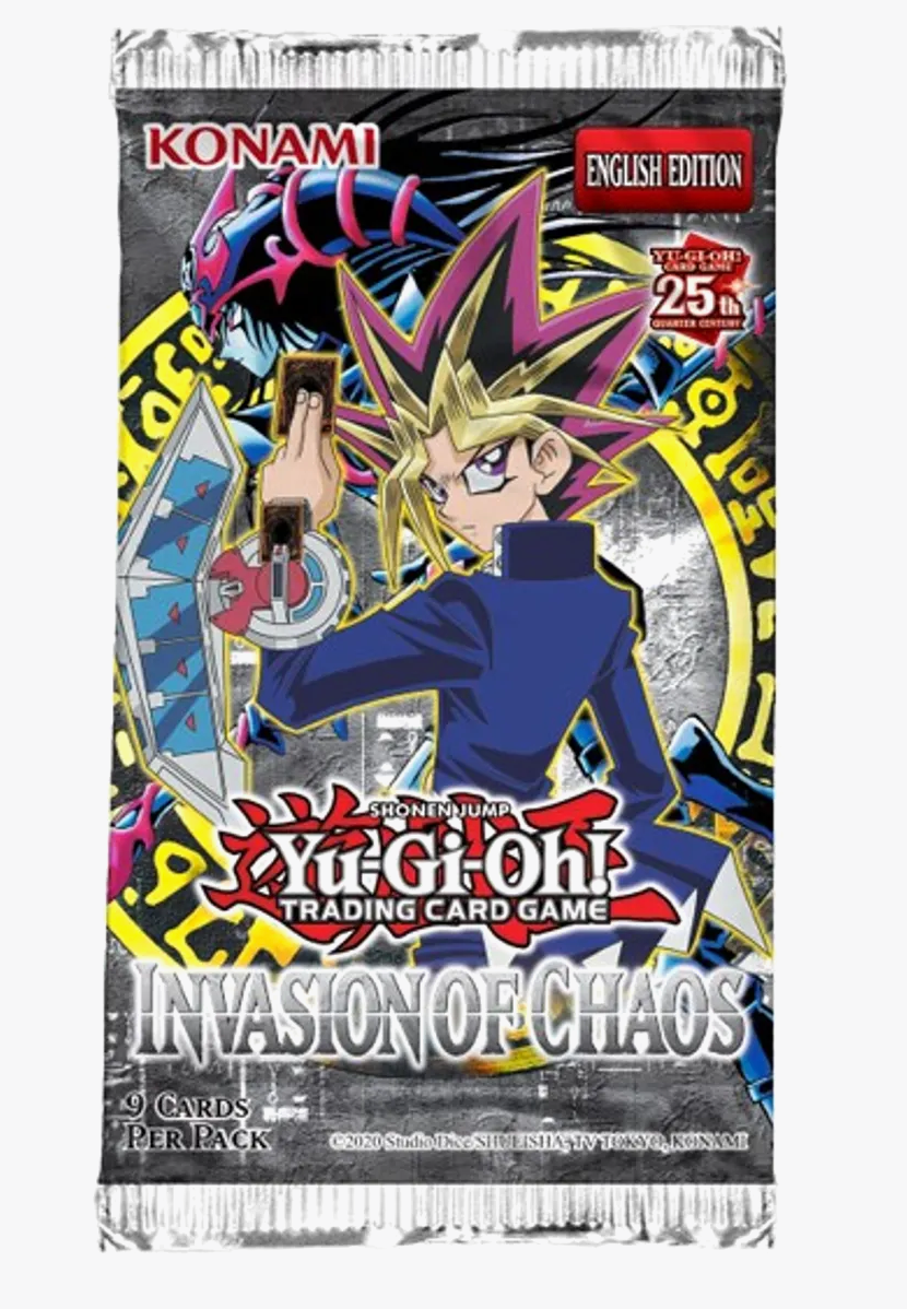 Yu-Gi-Oh! Invasion of Chaos: 25th Anniversary Edition Booster Pack
