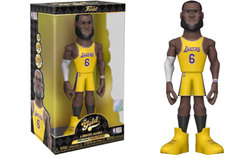 Funko Gold 12" NBA Lakers - LeBron James